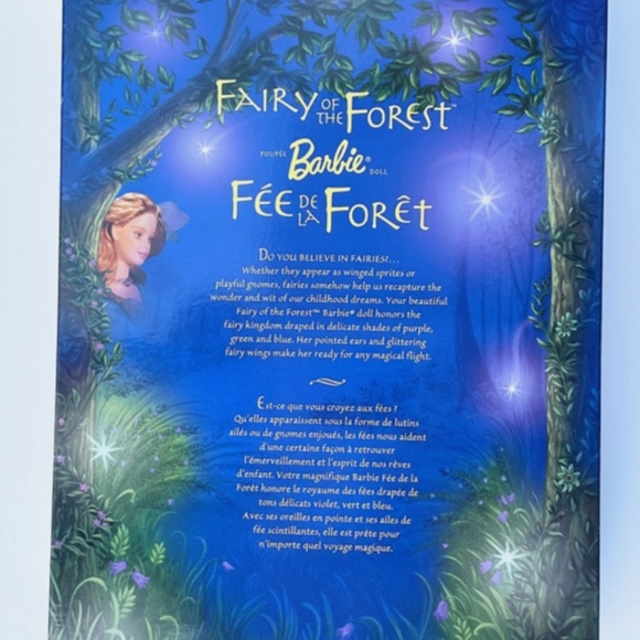 Fairy of the Forest Barbie Doll 1999 Collector Edition with Wings NEW IN BOX - Picture 2 of 2